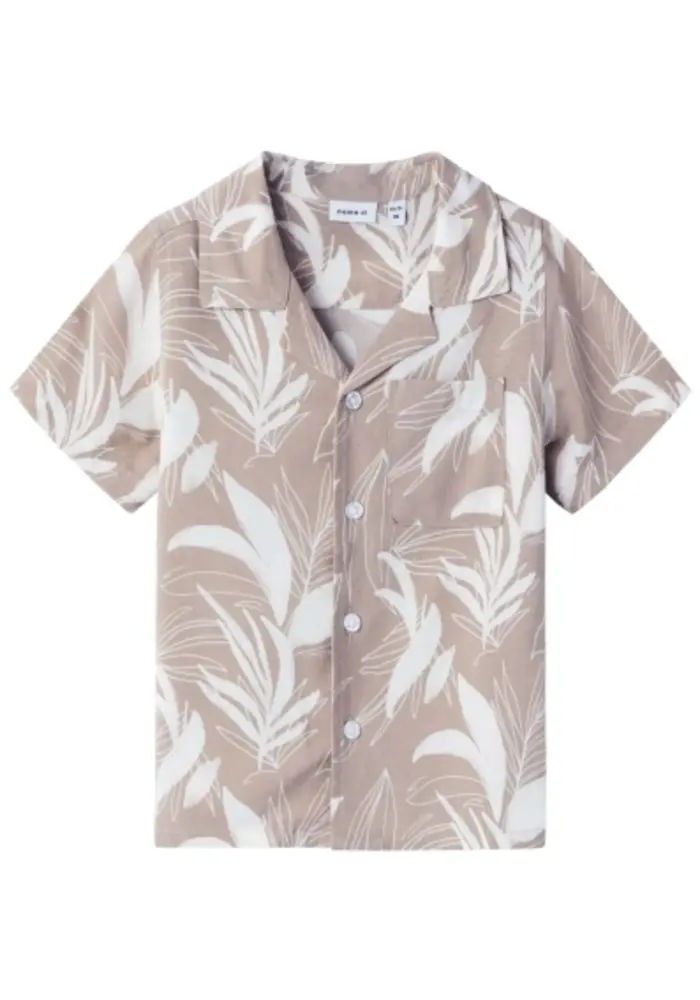 Name-it NMMFERANE SS SHIRT BOX Pure Cashmere