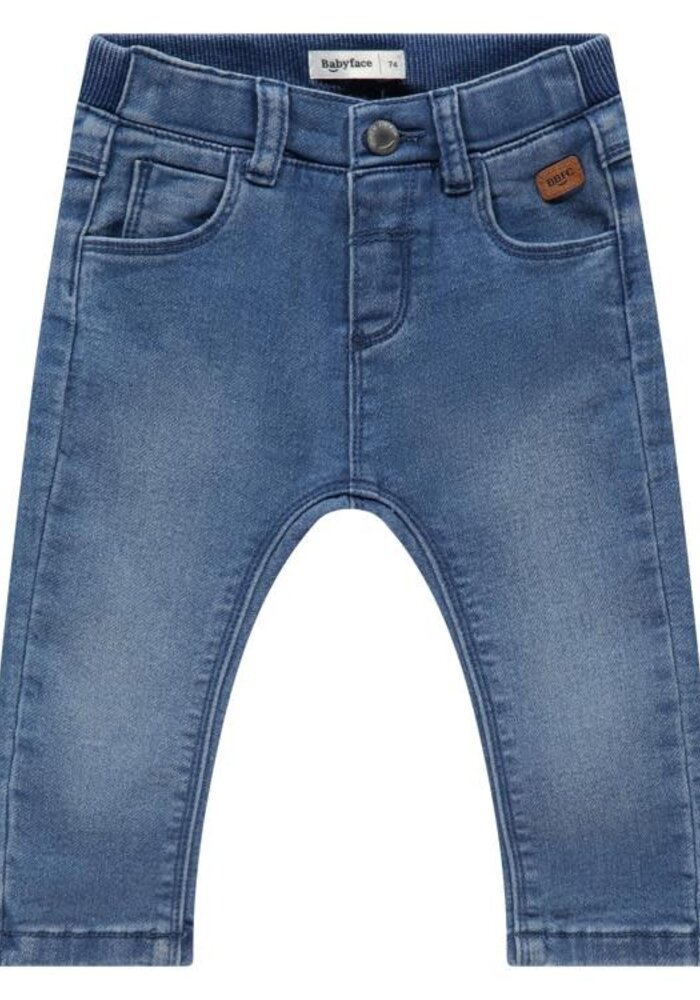 Babyface baby boys jogg denim mid wash denim