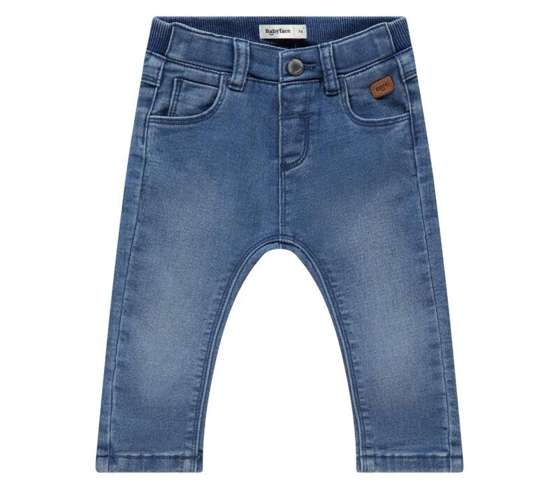 Babyface baby boys jogg denim mid wash denim