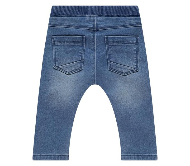 Babyface baby boys jogg denim mid wash denim