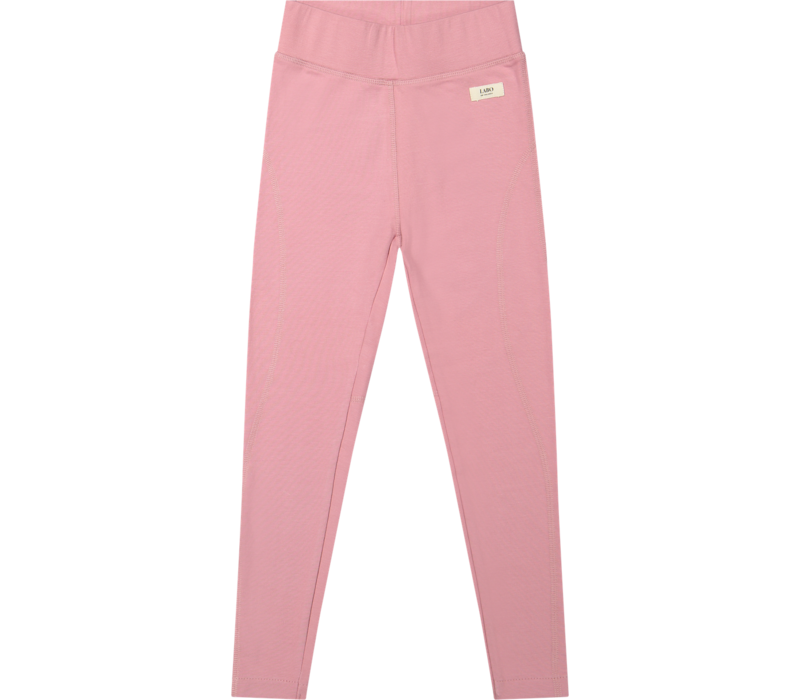 Labo de colores Zen, cotton modal legging, pink mulberry