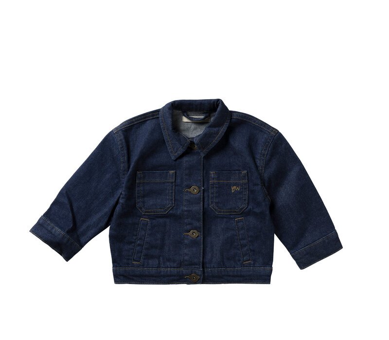 Your Wishes Dark Denim Denim Jacket
