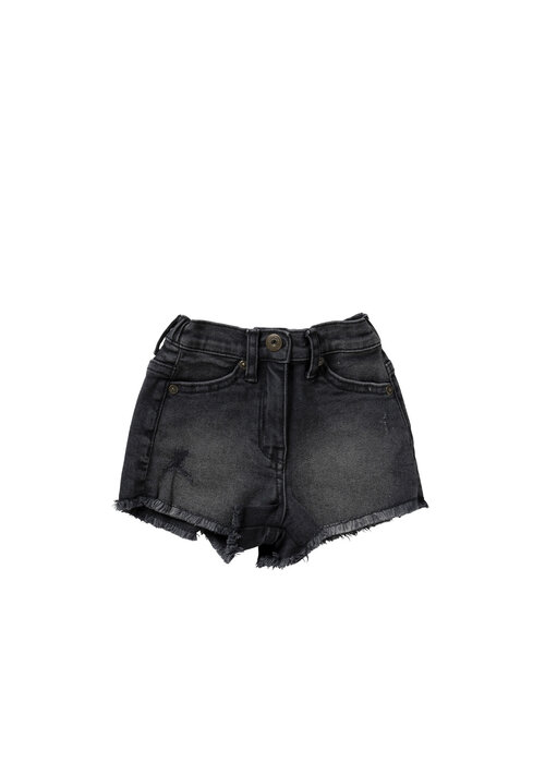 Your Wishes Your Wishes Black Denim Shorts
