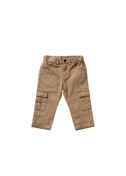 Your Wishes Your Wishes Chai Stretch Twill Cargo Pants