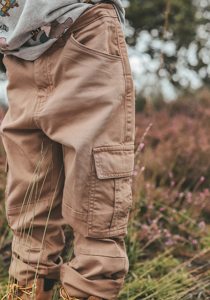 Your Wishes Chai Stretch Twill Cargo Pants