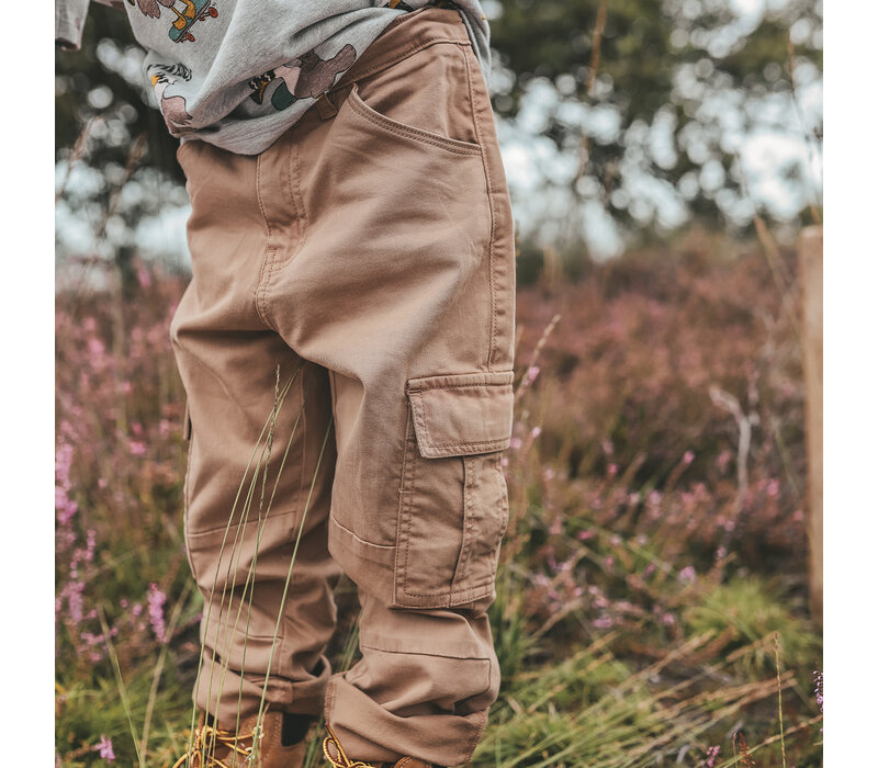Your Wishes Chai Stretch Twill Cargo Pants