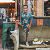 Your Wishes Ensign Blue Langosta Shorts