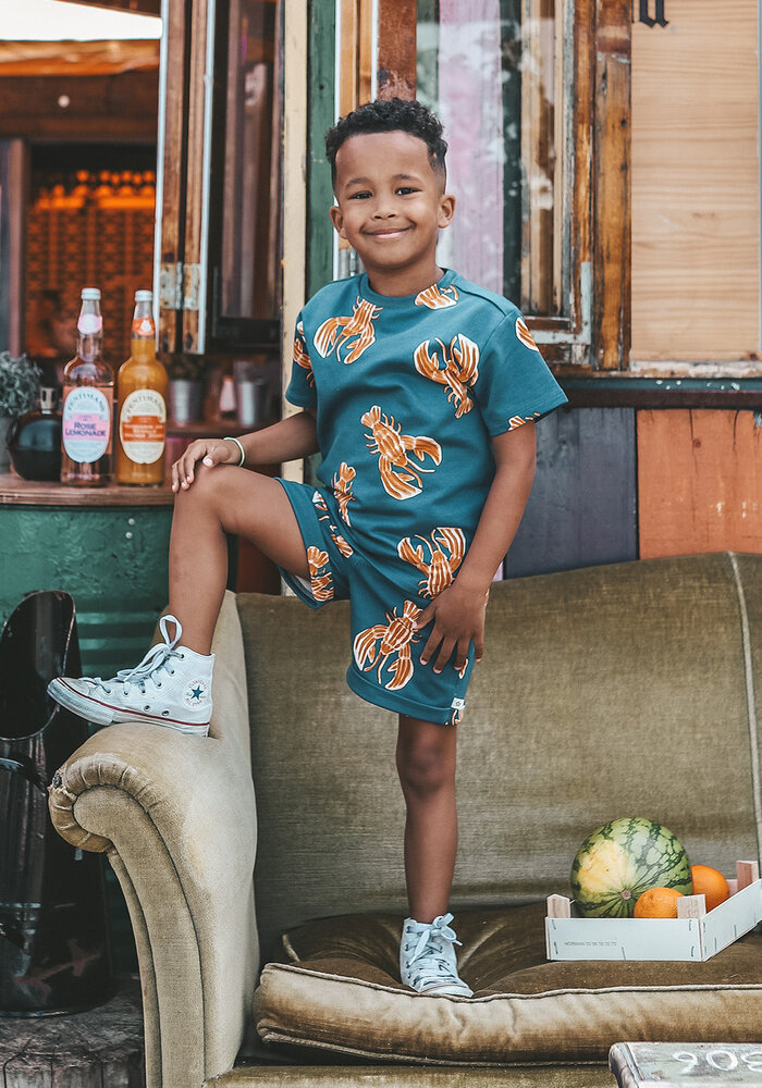 Your Wishes Ensign Blue Langosta Shorts