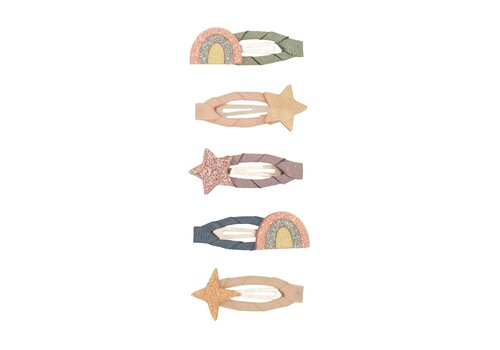 Mimi & Lula Mimi & Lula - Rainbow & star mini clic clacs
