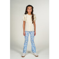 Moodstreet ALLY ruffle blouse Warm White