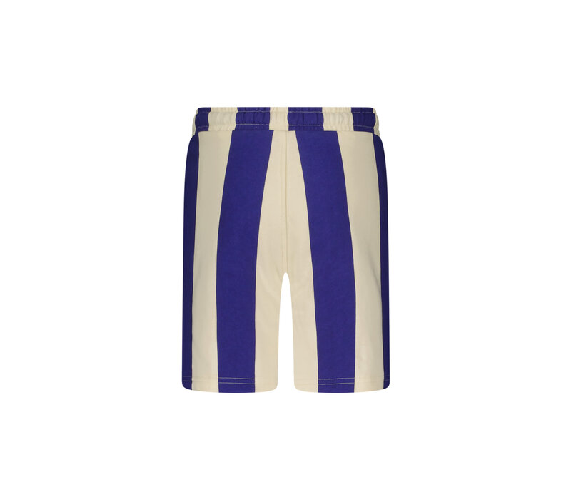 Moodstreet BILLIE striped sweatshorts Ultra Blue