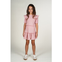 Moodstreet ROSIE structured knit skirt Blush Pink