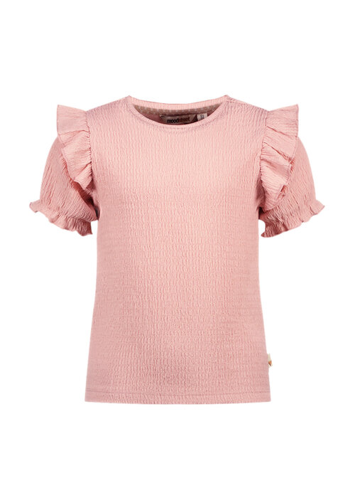 Moodstreet Moodstreet SIENNA structured knit top Blush Pink