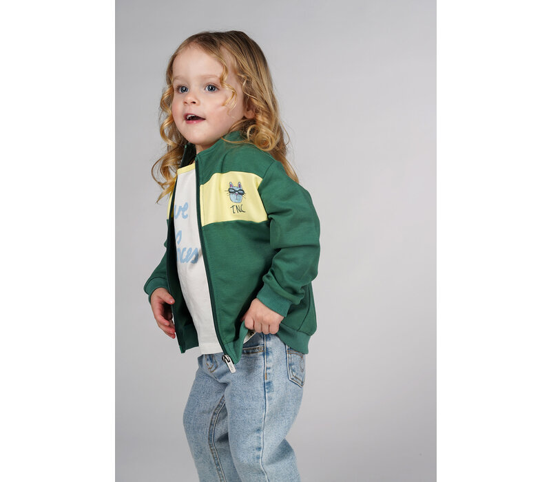The New Chapter Sef sweatvest Forest green