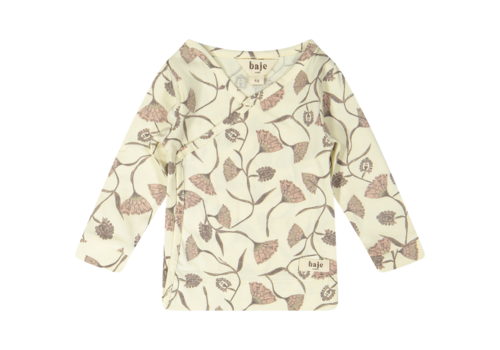 Baje Studio Baje Studio Mocho, Longsleeve wrap, Rose salmon print