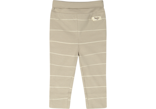 Baje Studio Baje Studio Laje Jersey Striped Legging, Taupe clay