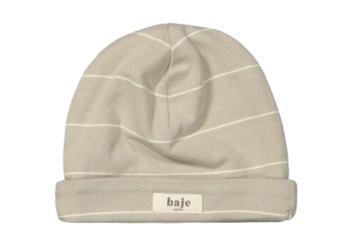Baje Studio Baje Studio Yuca, Jersey hat, Taupe clay oat 1-6M