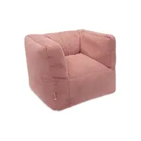 Jollein Fauteuiltje Beanbag corduroy wild rose