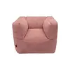 Jollein Fauteuiltje Beanbag corduroy wild rose