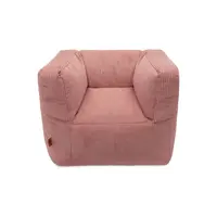 Jollein Fauteuiltje Beanbag corduroy wild rose