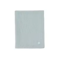 Jollein Deken Hydrofiel 75x100cm Jacquard - Sea Green - GOTS