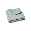 Jollein Deken Hydrofiel 75x100cm Jacquard - Sea Green - GOTS
