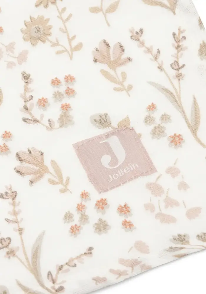 Jollein Hydrofiele Doek Large 115x115cm - Bloomy - 2 Stuks