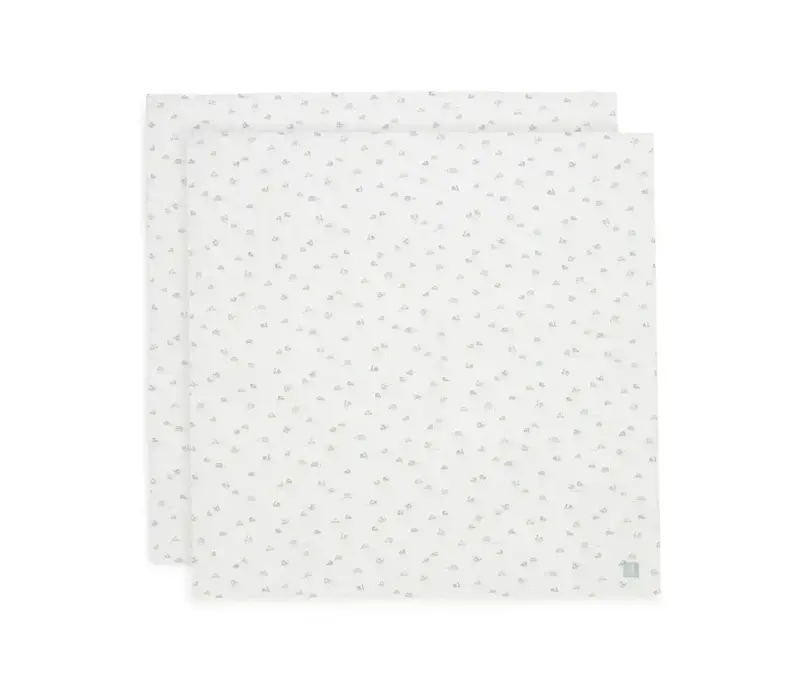 Jollein Hydrofiele Doek Large 115x115cm - On The Go - 2 Stuks