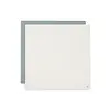 Jollein Hydrofiele Doek Large 115x115cm - Sea Green/Ivory - 2 Stuks
