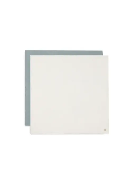 Jollein Jollein Hydrofiele Doek Large 115x115cm - Sea Green/Ivory - 2 Stuks