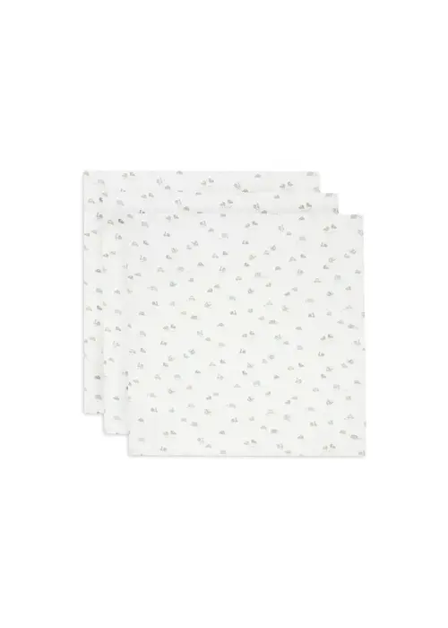 Jollein Jollein Hydrofiele Doek Small 70x70cm - On The Go - 3 Stuks