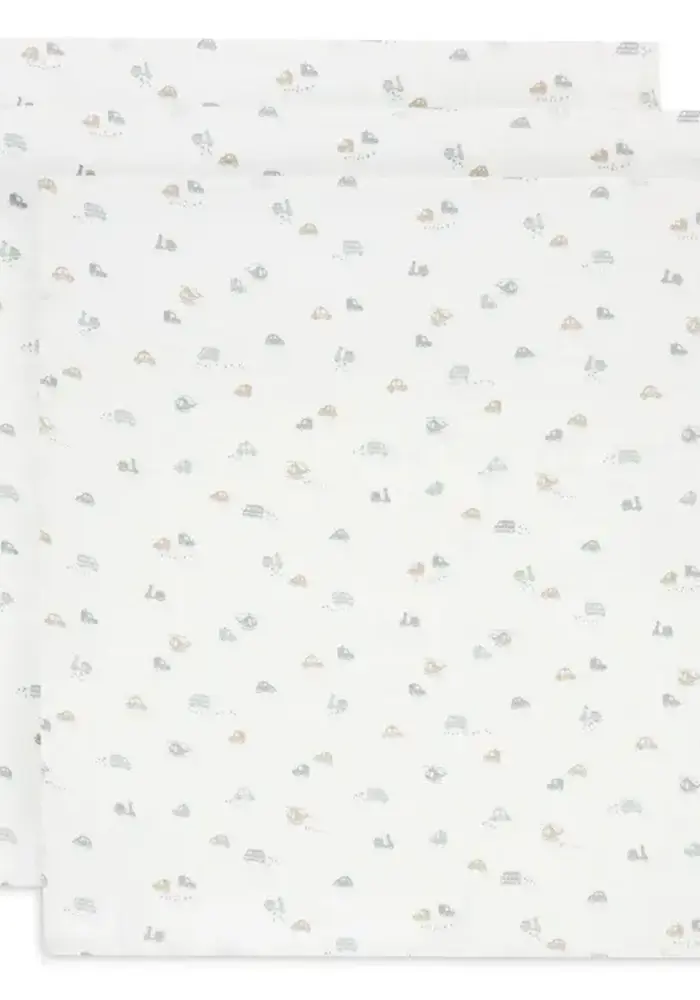 Jollein Hydrofiele Doek Small 70x70cm - On The Go - 3 Stuks