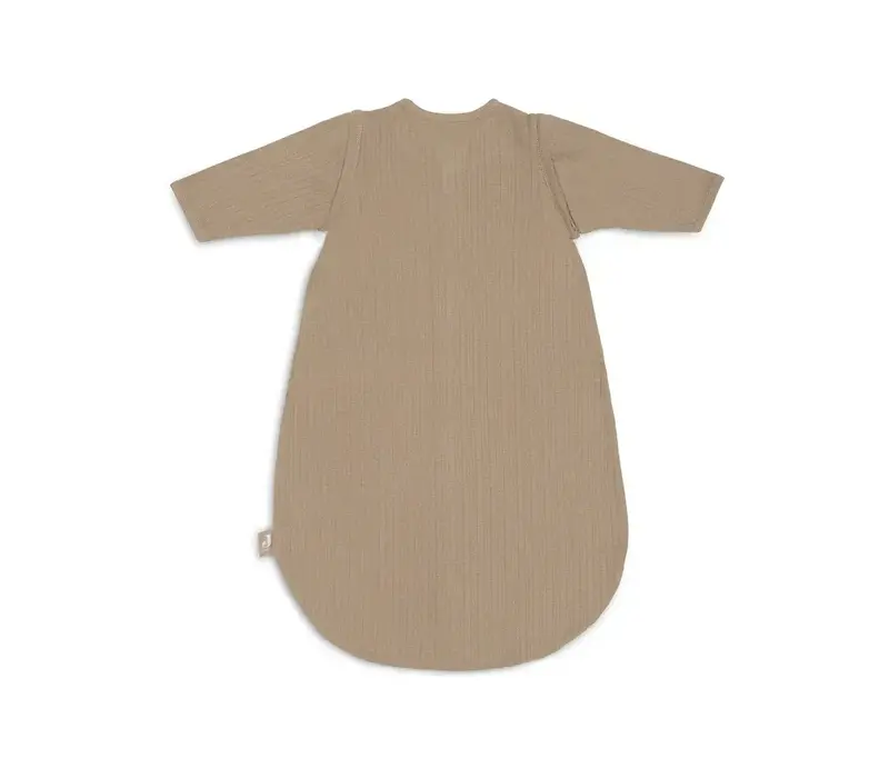 Jollein Slaapzak met Afritsbare Mouw Rond Ajour - Biscuit
