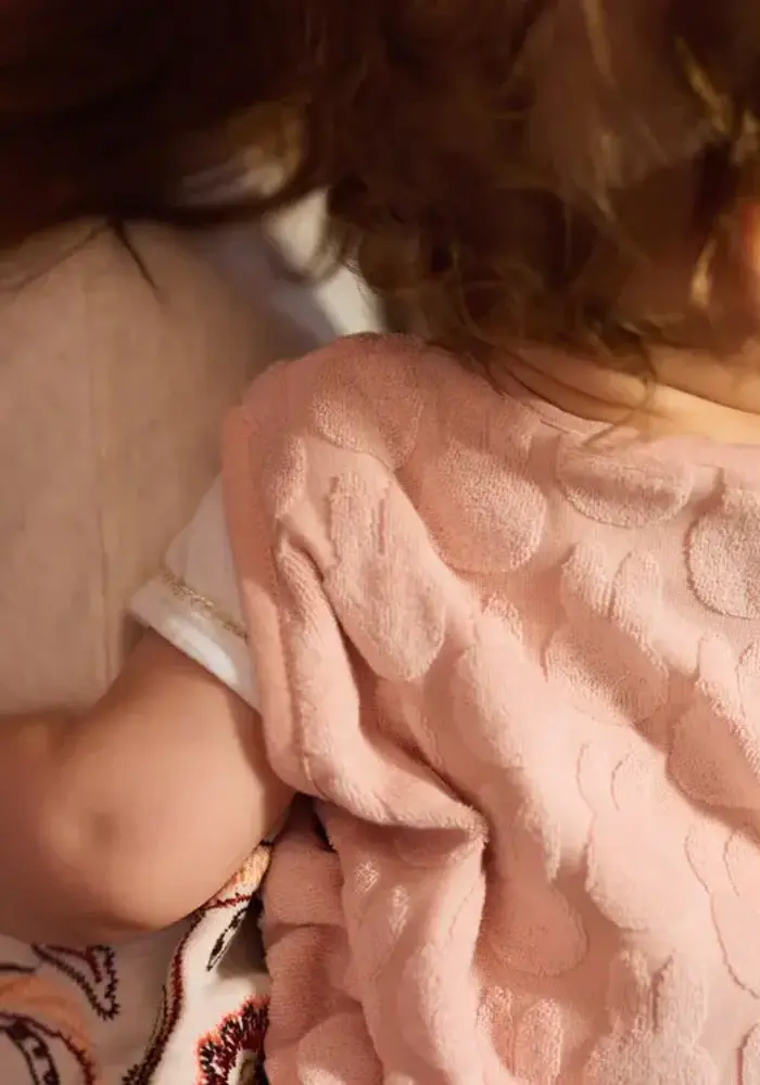 Jollein Baby Slaapzak Jersey Miffy Jacquard Terry - Wild Rose