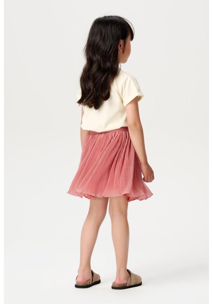 Noppies Girls Tee Naverre short sleeve Fog