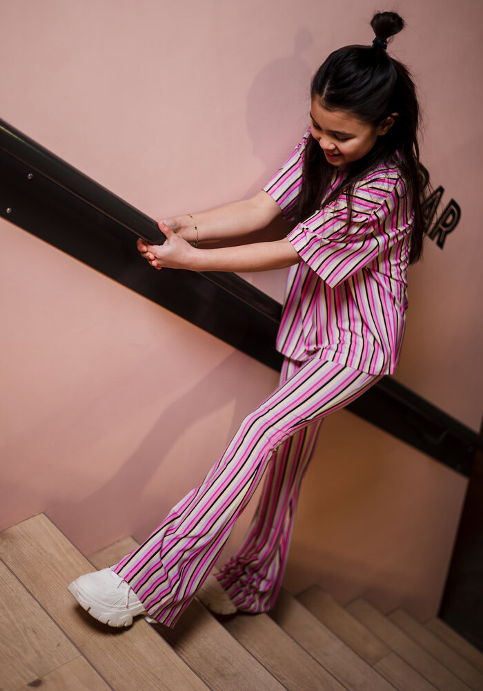 Salty Stitch Salty Stripes flared legging