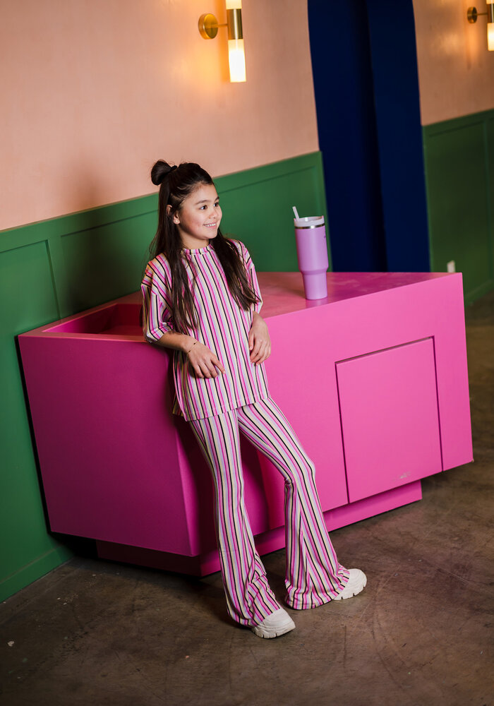 Salty Stitch Salty Stripes tee