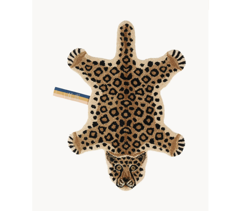 Doing Goods vloerkleed Loony Luipaard Klein