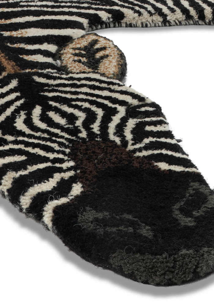 Doing Goods vloerkleed Zebra small