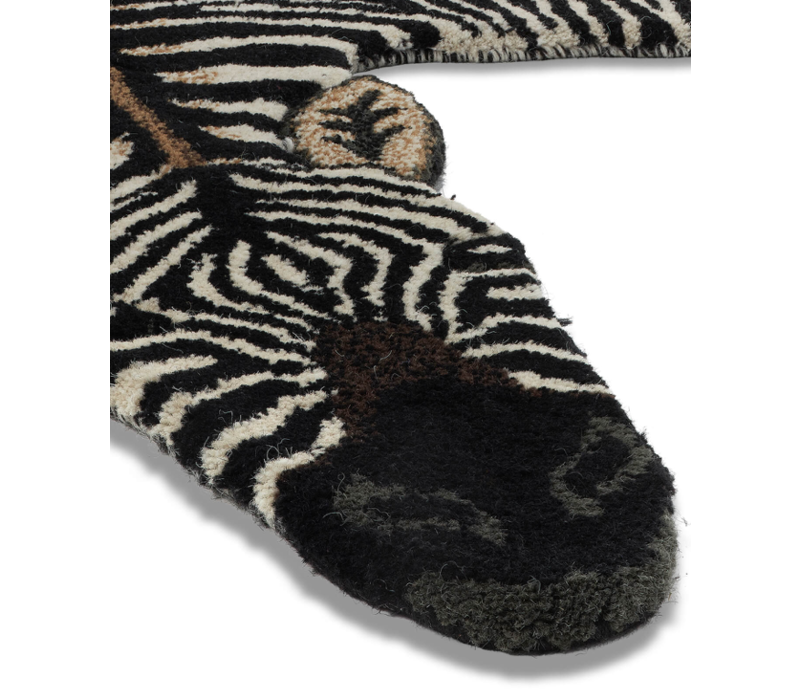 Doing Goods vloerkleed Zebra small