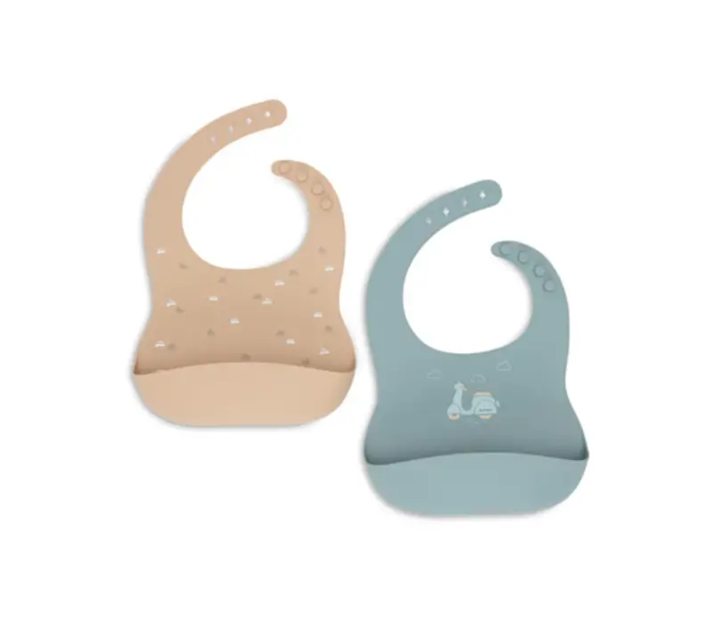 Jollein Slab Siliconen 2 Pack On The Go