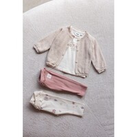 Feetje Longsleeve ruches - Starfish Wishes Offwhite