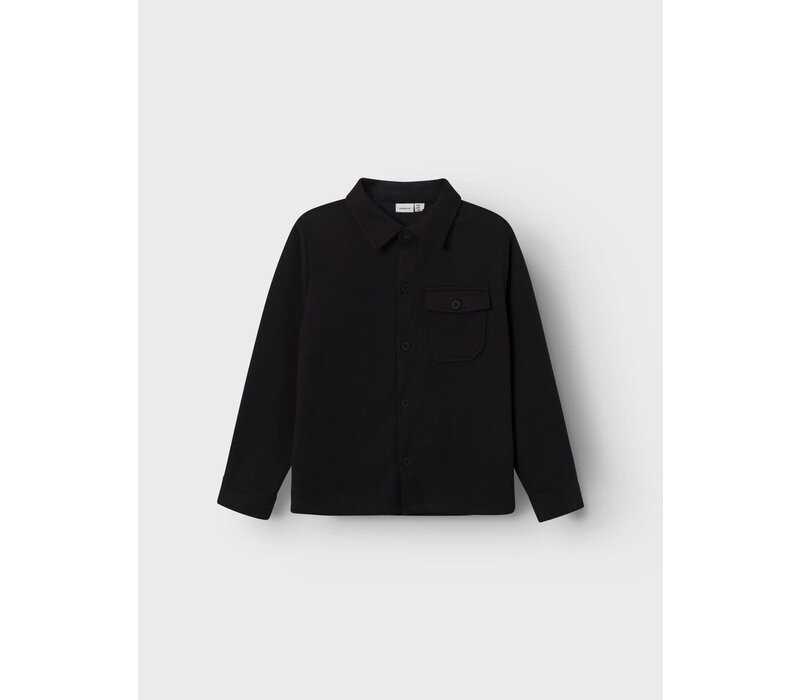 Name it NKMBRASMO LS OVERSHIRT Black