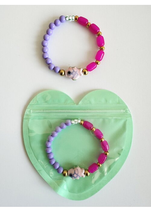 ByMelo Bymelo Armbandje Vis