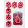 ByMelo ByMelo cijfer 5 Roze Glitter