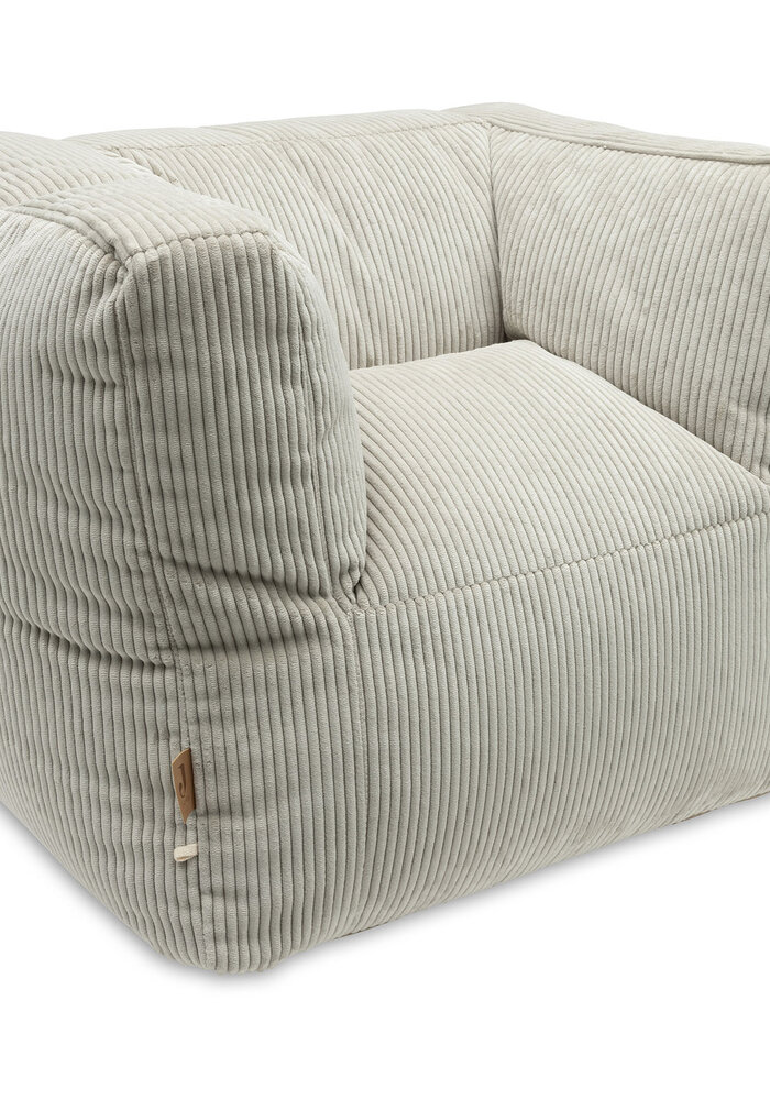 Jollein Kinder Fauteuil Beanbag Corduroy Olive Green