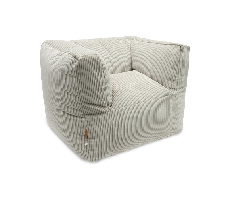 Jollein Kinder Fauteuil Beanbag Corduroy Olive Green