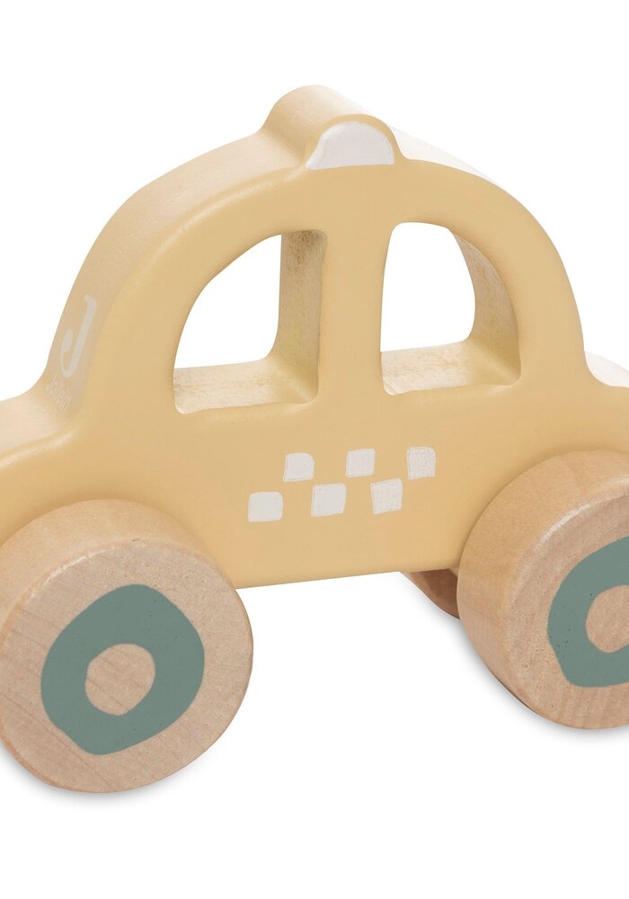 Jollein Houten Auto Op Wielen (3pack)
