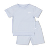 Feetje Feetje Shortama Wafel- Summer Babyblue