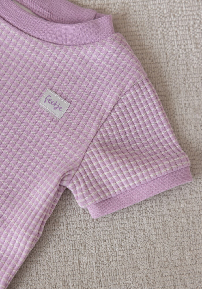 Feetje Shortama Wafel- Summer Lila